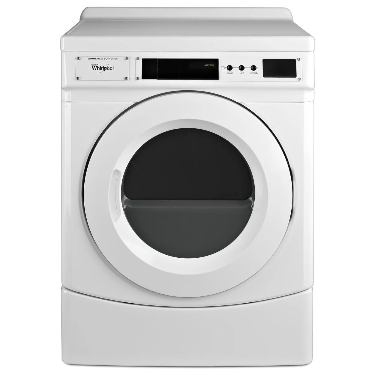 Whirlpool CED9160GW 27" Commercial Electric FrontLoad Dryer